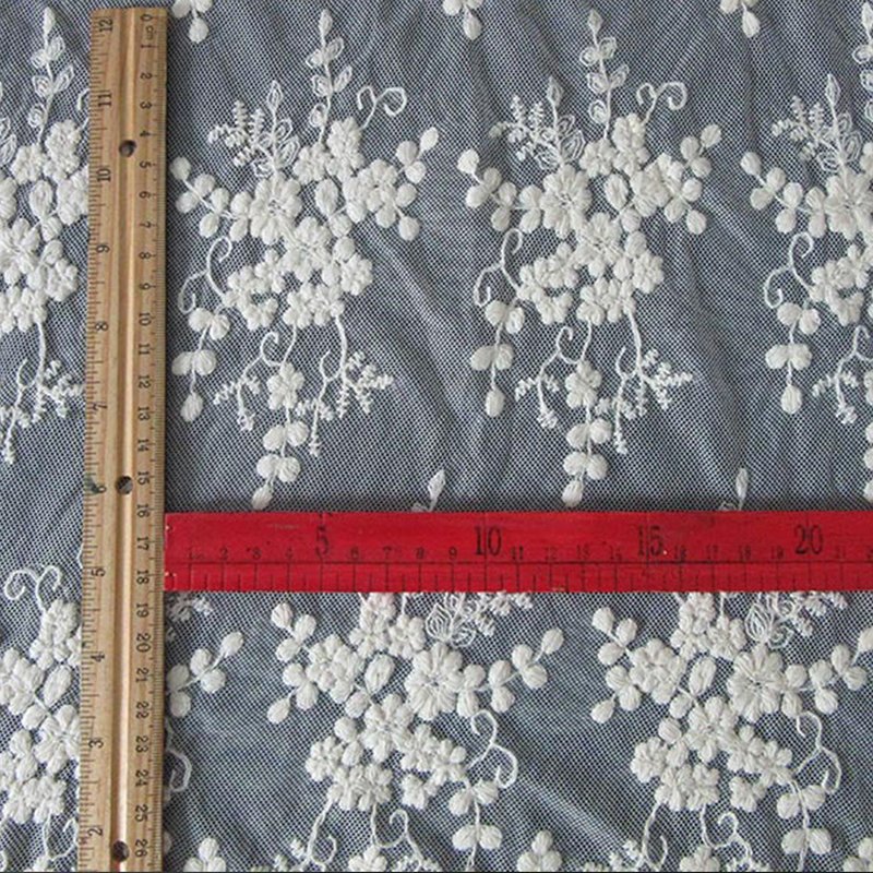 Bridal Lace Trim Polyester Sequin Fabric for Bridal Wholesale Supplier 5